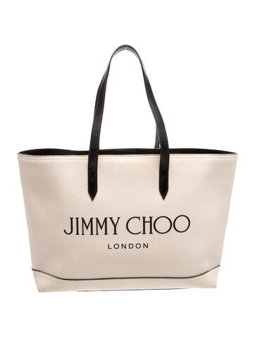 Jimmy Choo Canvas Tote