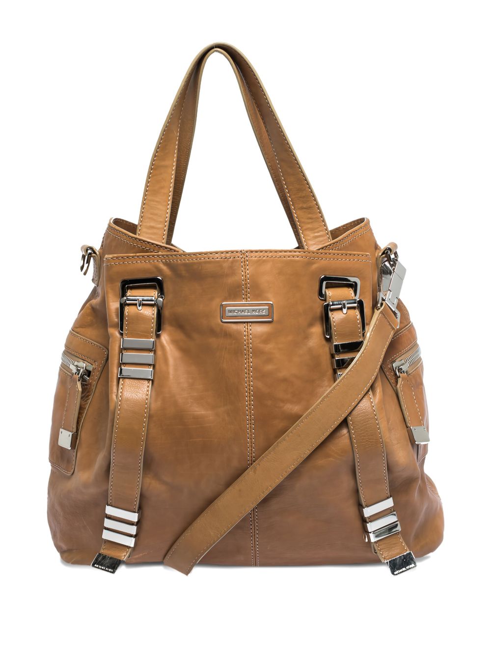 pre-owned leather tote bag