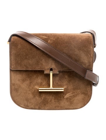 Tom Ford Suede Crossbody Bag