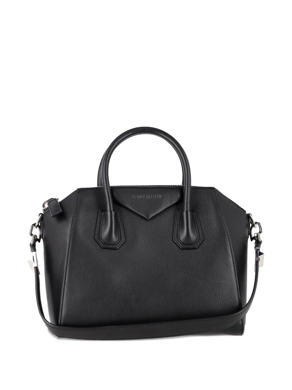 Antigona leather top handle bag