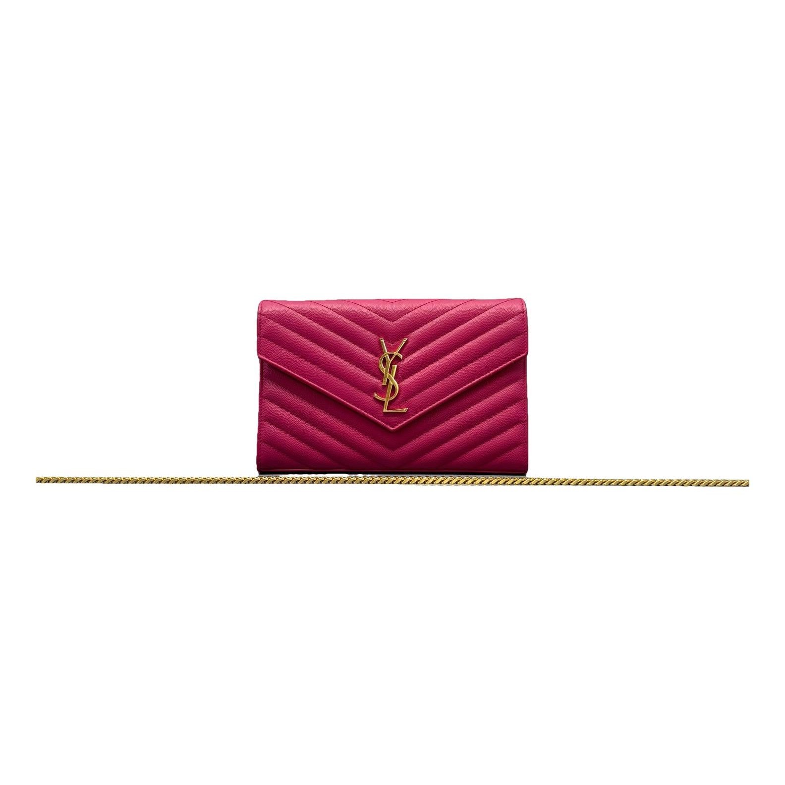 Portefeuille enveloppe leather handbag