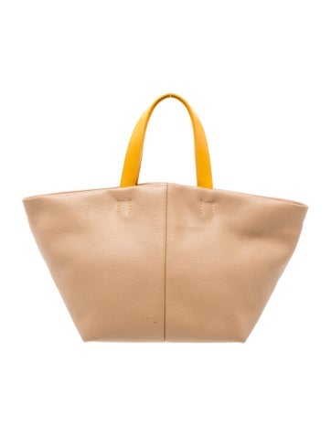 Leather Top Handle Bag