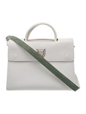 Leather Diorever Medium Vintage