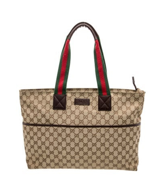 Gucci Gg Canvas Tote Large