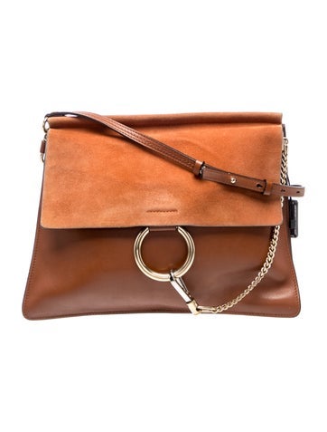 Chloe Leather Faye Medium Vintage