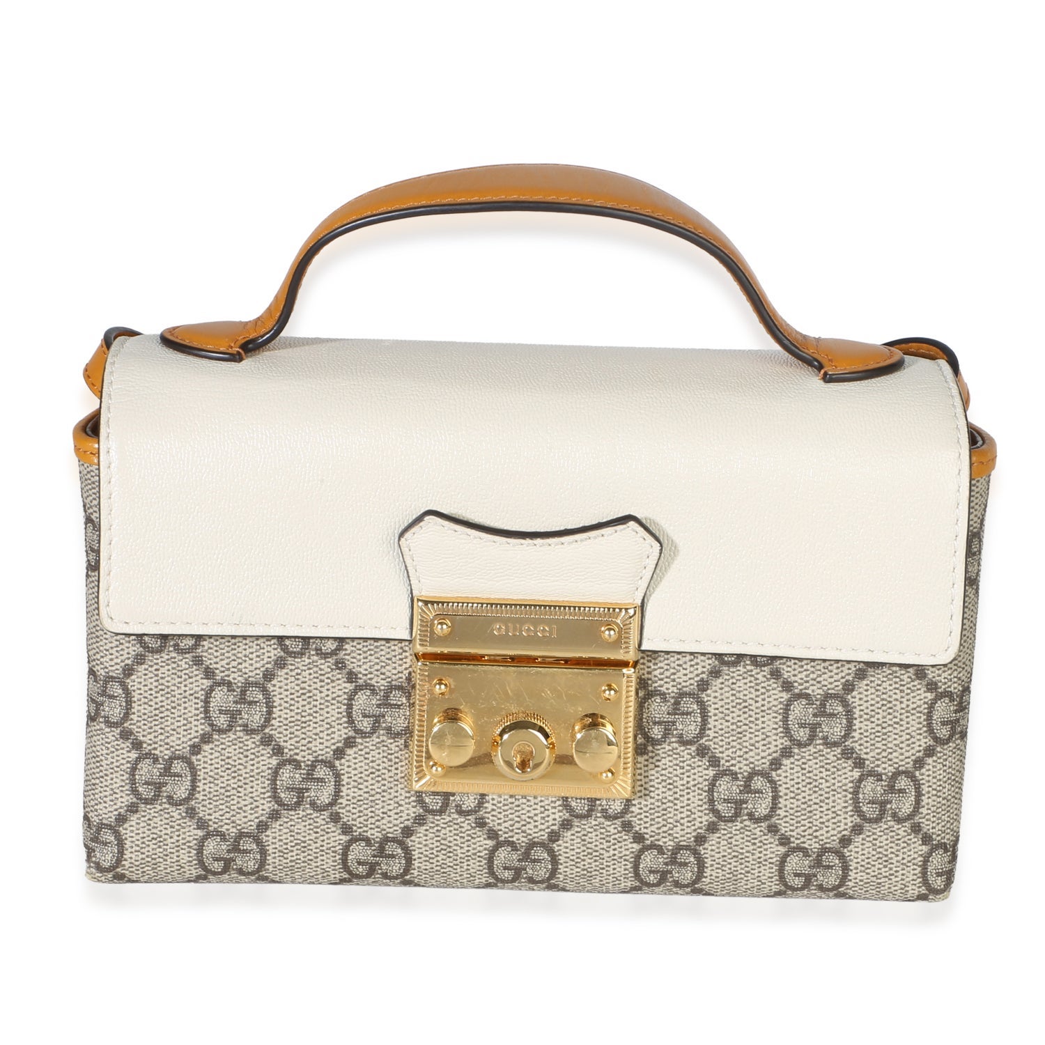 Padlock Top Handle Shoulder Bag Mini