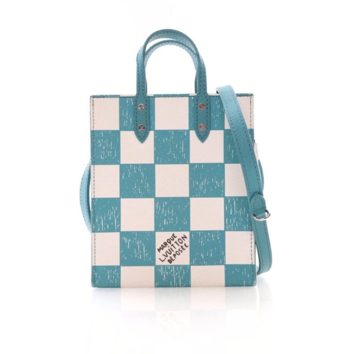 Louis Vuitton Damier Checkerboard Sac Plat XS