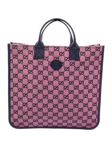 GG Canvas Monogram Tote Medium