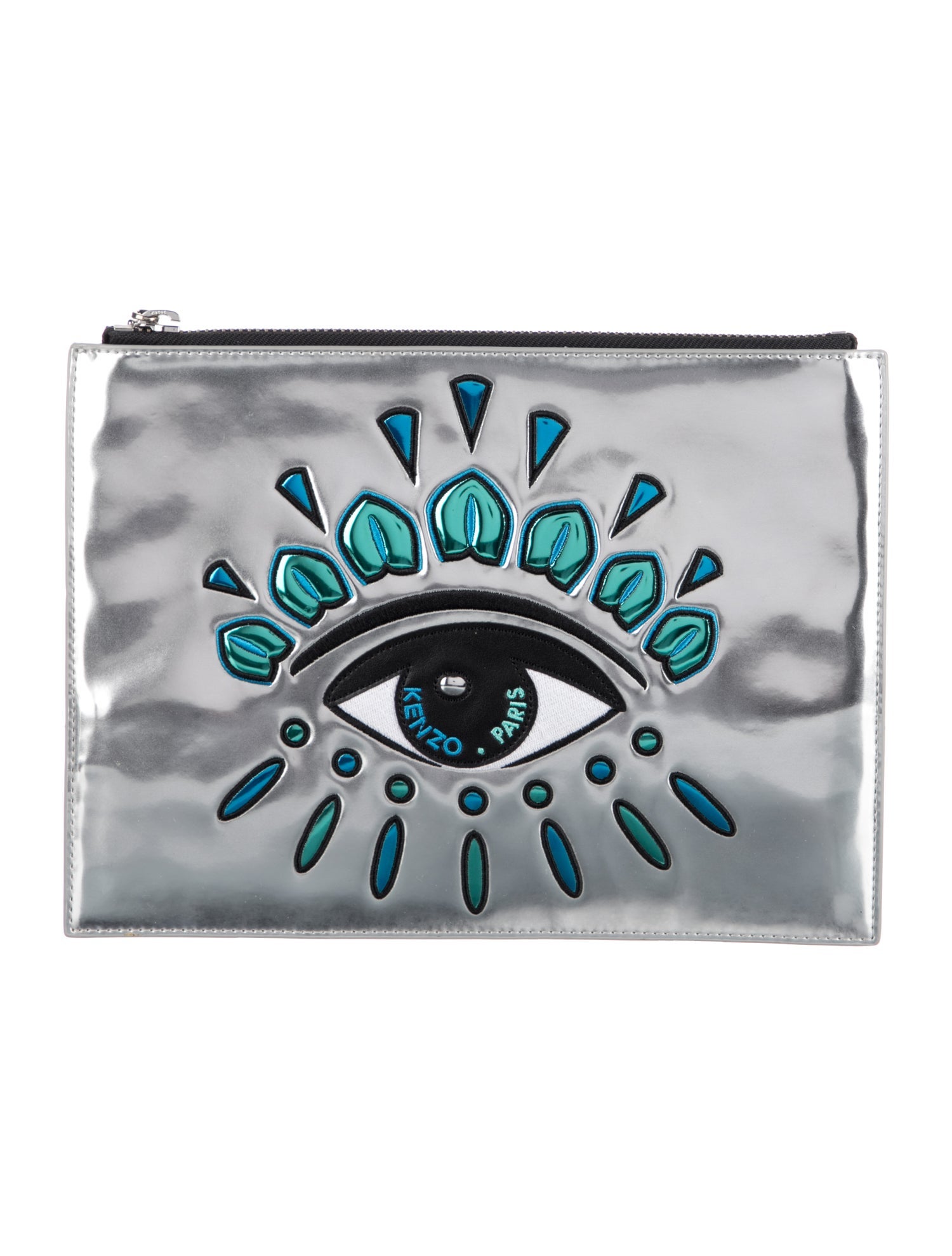 Kenzo Patent Leather Clutch