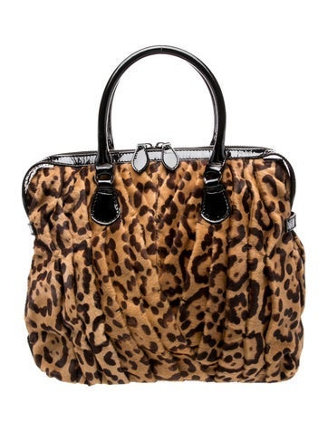 Ponyhair Top Handle Bag Vintage