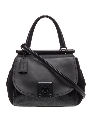 Leather Top Handle Bag