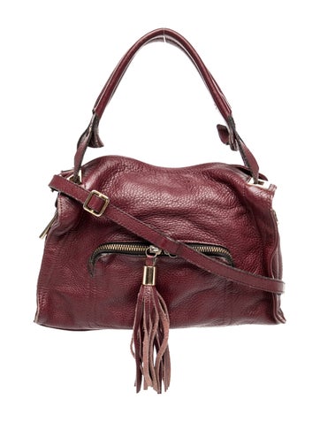 Sandro Leather Shoulder Bag