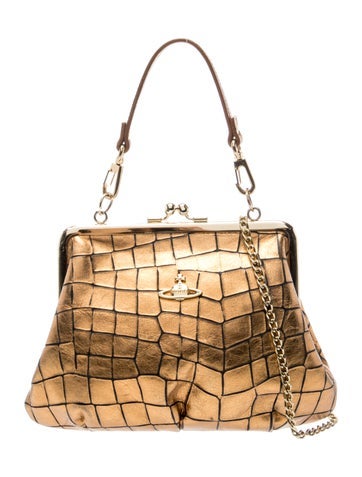 Vivienne Westwood Leather Evening Bag