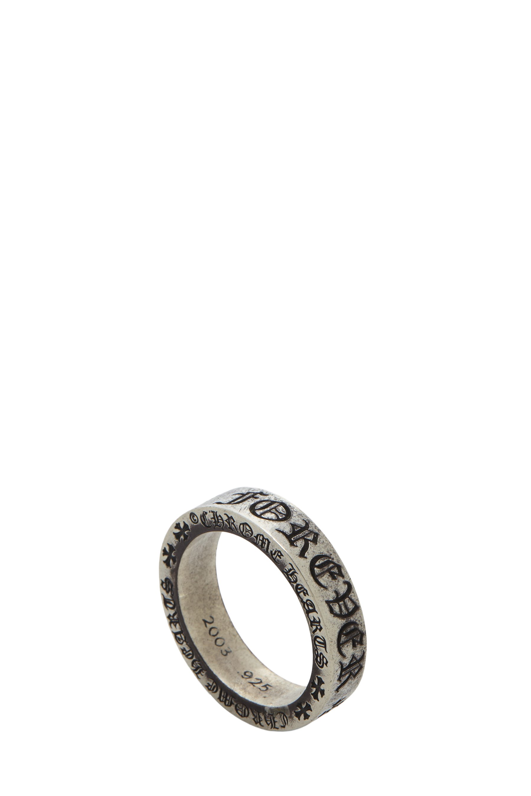 Chrome Hearts Sterling Silver Forever Spacer Band