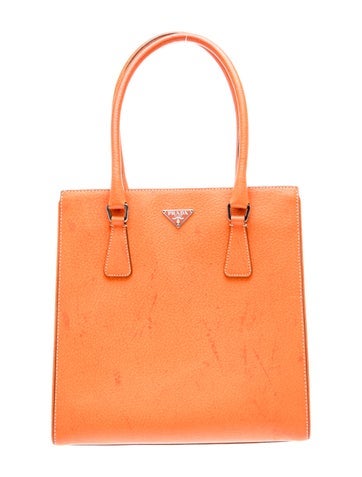 Enameled Metal Triangle Tote