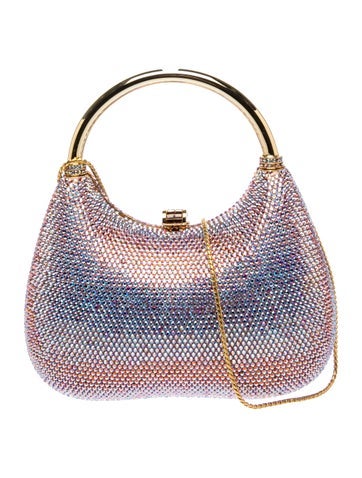 Crystal Top Handle Bag