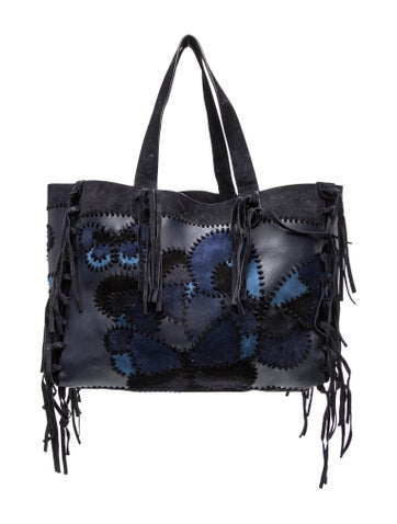 Suede Tote