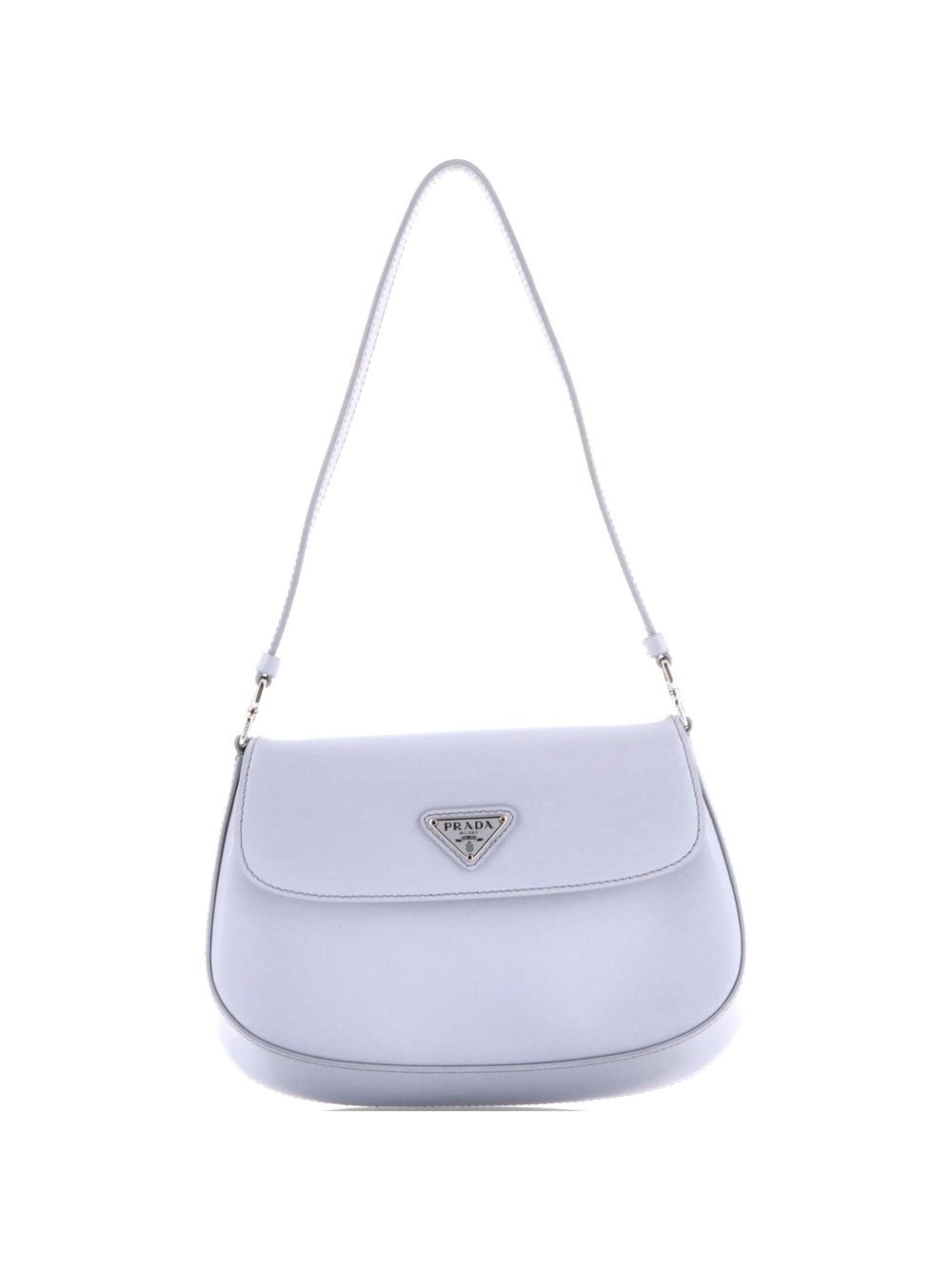 Cleo Flap Shoulder Bag Spazzolato Leather Small hobo bag