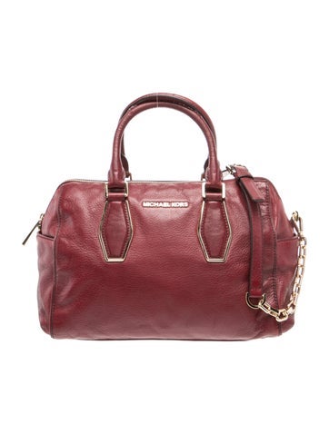 Leather Top Handle Bag