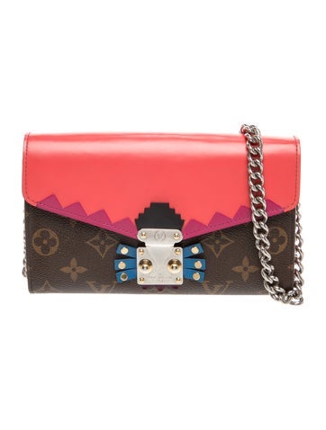 LV Monogram Totem Chain Wallet
