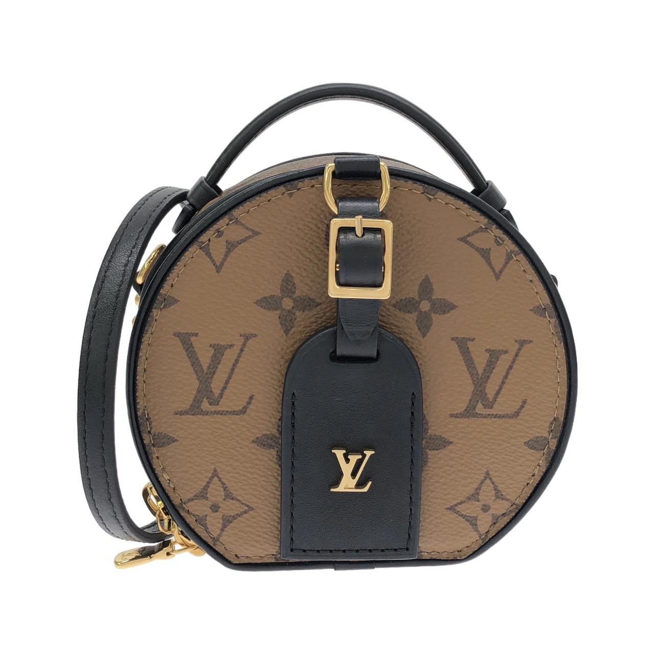 Louis Vuitton Monogram Reverse Mini Boite Chapeau Shoulder Bag M68...