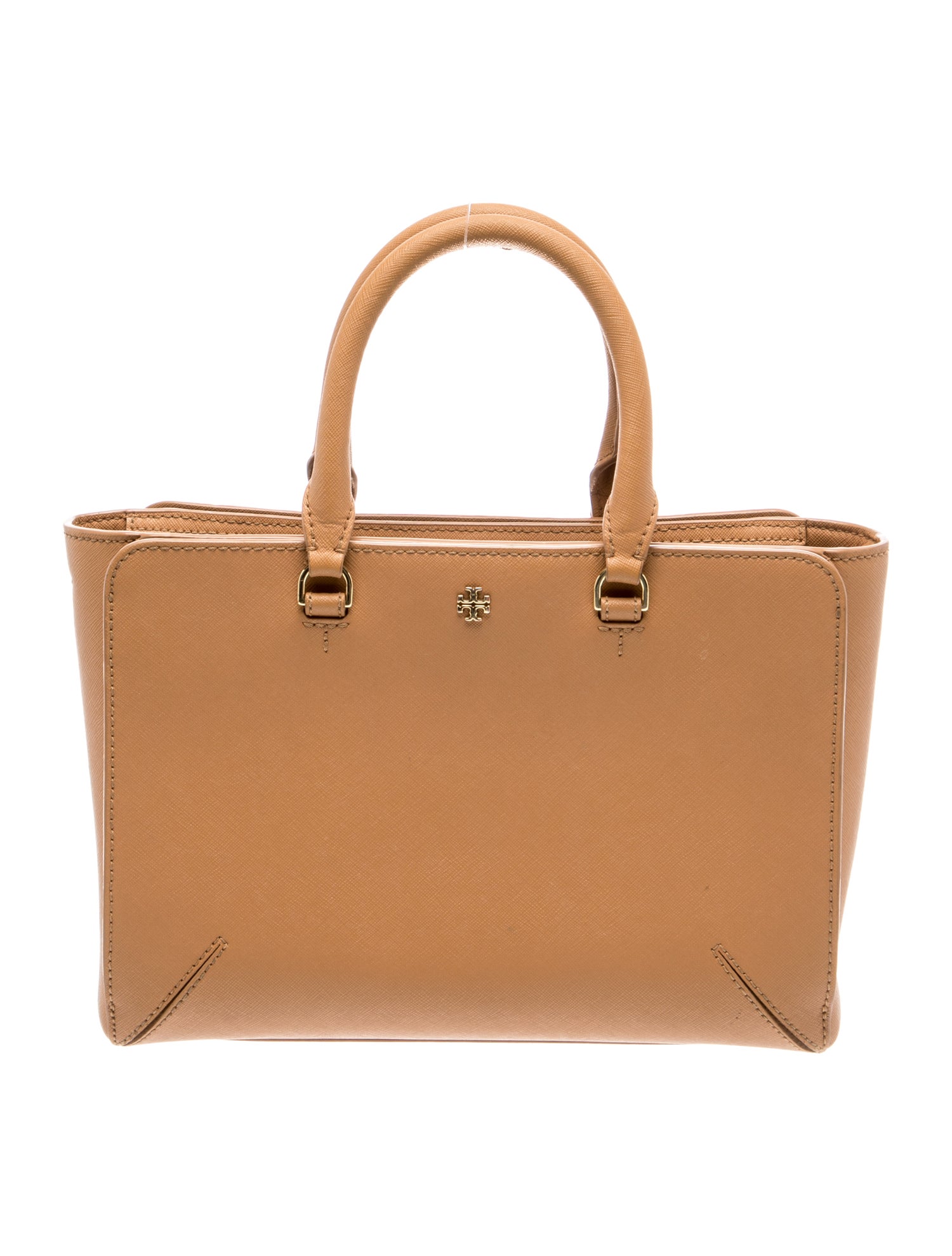 Saffiano Leather Top Handle Bag