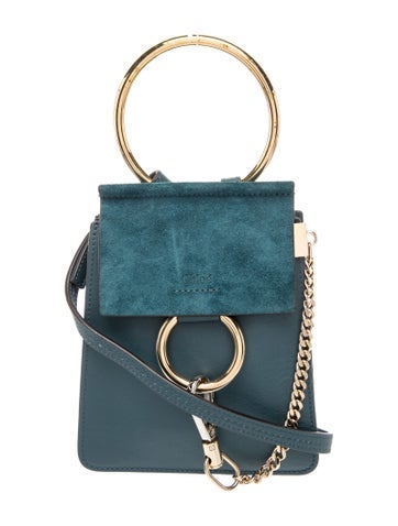 Leather Faye Bracelet Bag Small, Small