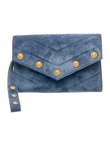Paris-Hamburg CC Button Flap Clutch