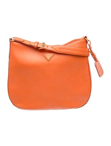 Saffiano Leather HOBO SHOULDER BAG