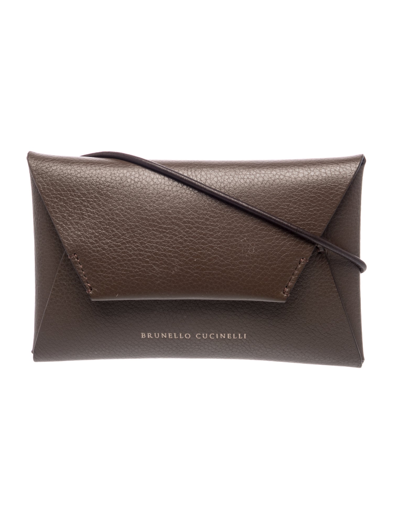 Brunello Cucinelli Leather Crossbody Bag w/ Tags