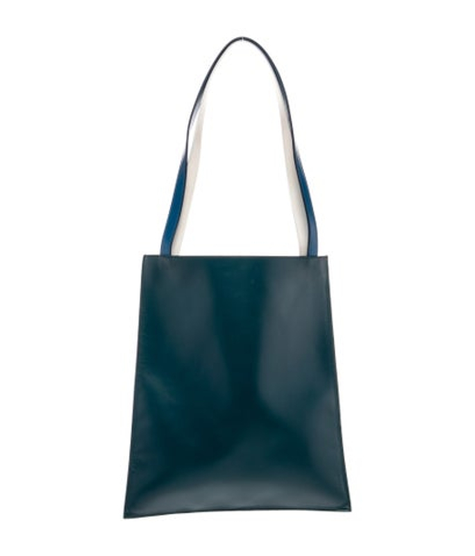 The Row Row Leather Flat Tote