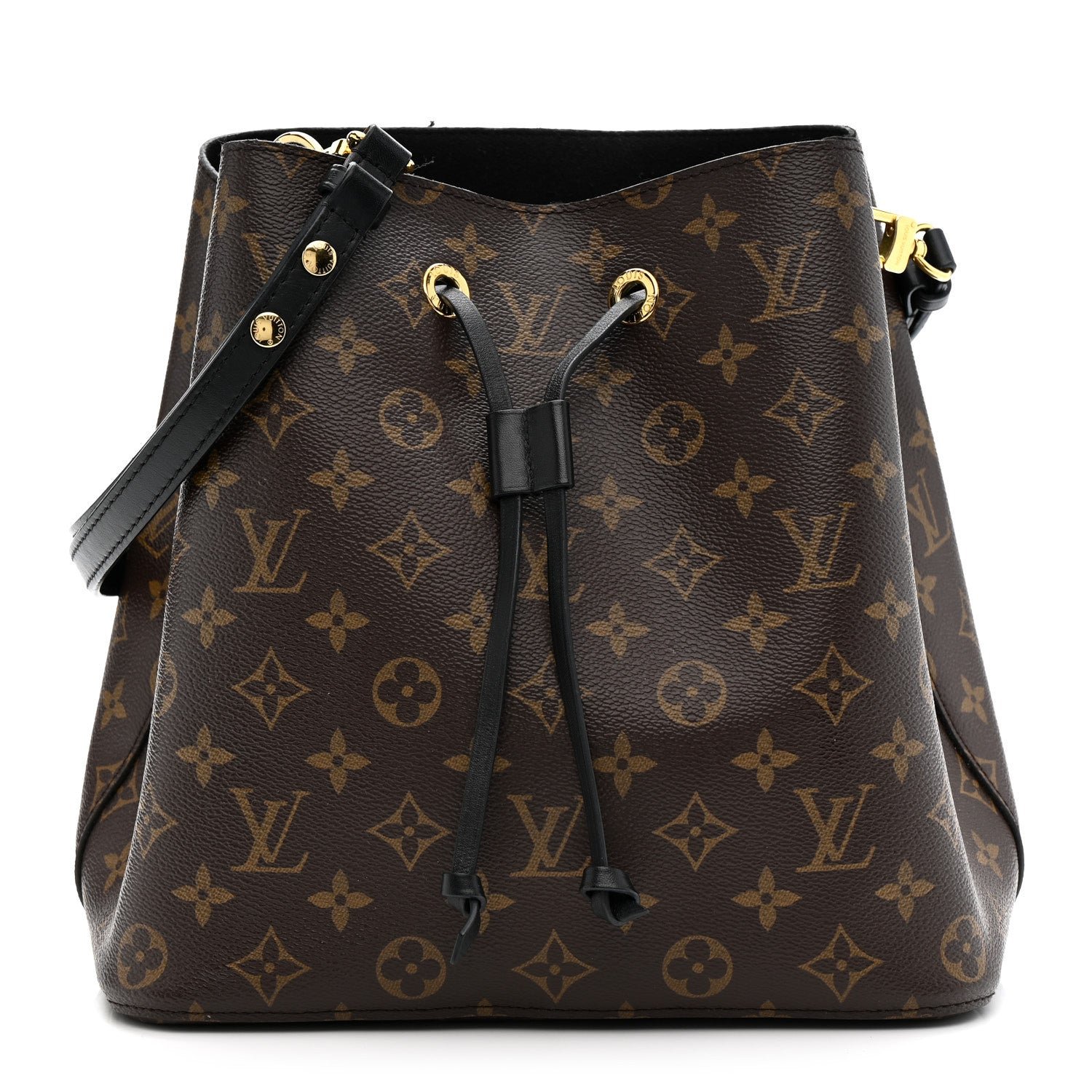 Louis Vuitton Louis Vuitton Monogram Neonoe MM Black