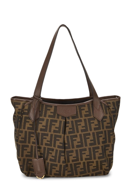 Brown Zucca Canvas Grande Shopping Tote Medium