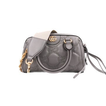 Leather GG Matelassé Small