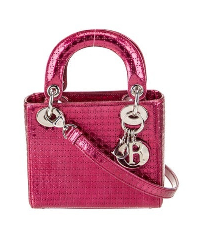 Dior Dior Patent Leather Lady Dior Mini