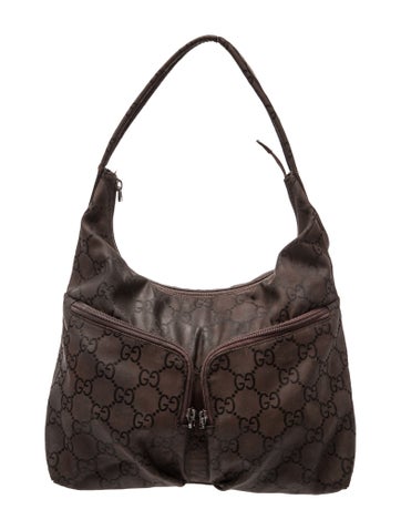 GG Nylon Shoulder Bag Vintage