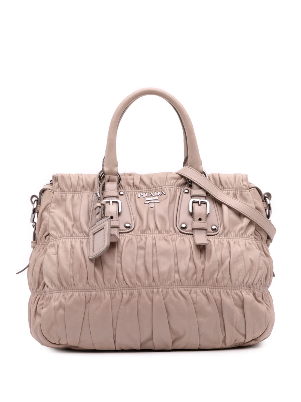 Prada 2000-2025 Nappa Gaufre satchel