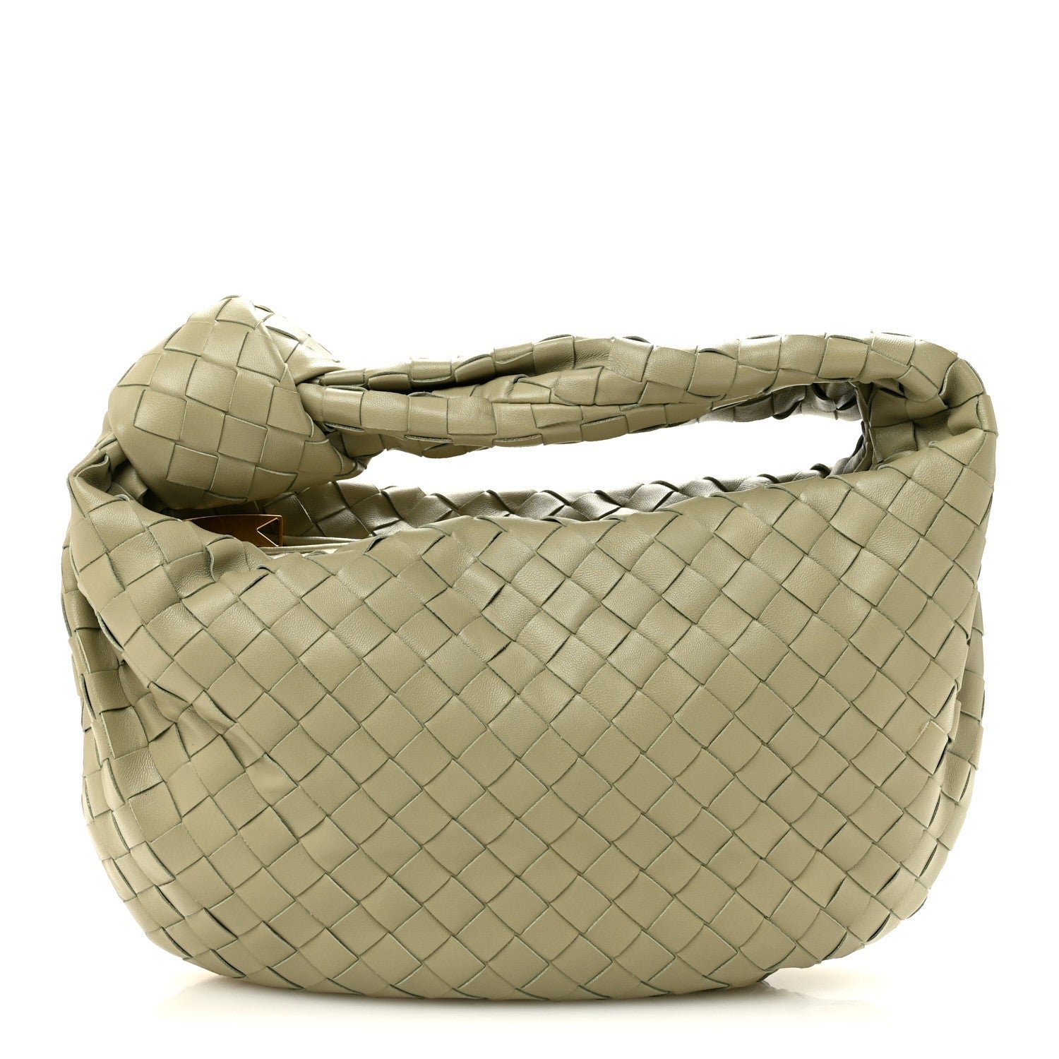 Bottega Veneta Bottega Veneta Nappa Intrecciato Teen Jodie Hobo Travertine