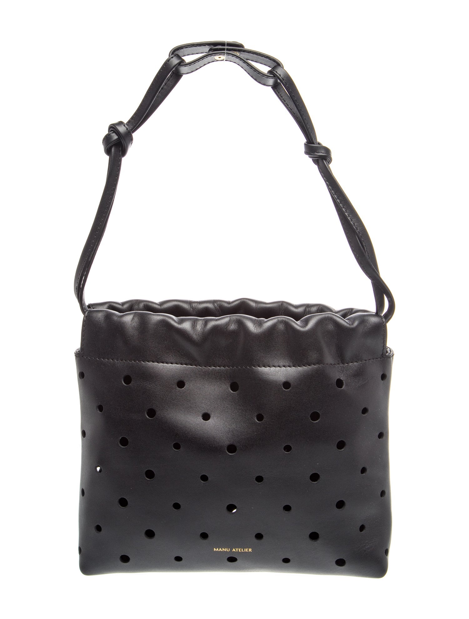 Manu Atelier Leather Shoulder Bag