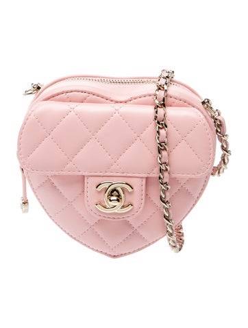 Mini CC In Love Heart Bag