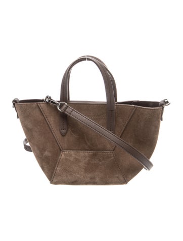 Brunello Cucinelli Suede Crossbody Bag