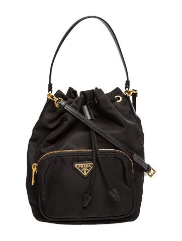 Tessuto Nylon Duet Re- Nylon Bucket Bag