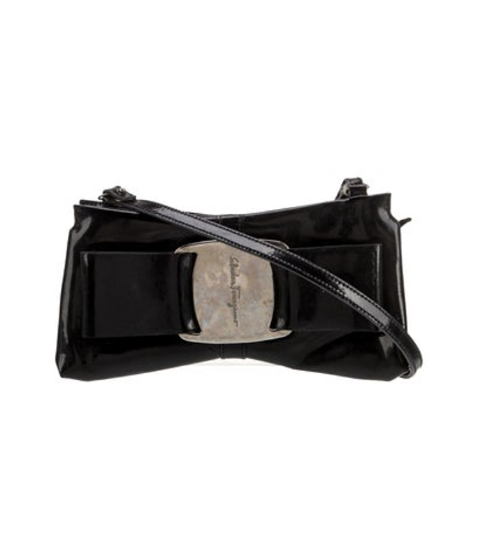Salvatore Ferragamo Ferragamo Patent Leather Crossbody Bag
