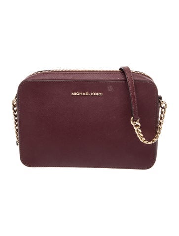 Michael Kors Saffiano Leather Crossbody Bag