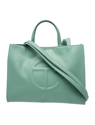 Leather Top Handle Bag w/ Tags