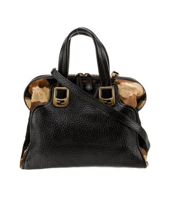 Fendi Calf Hair Shoulder Bag Vintage