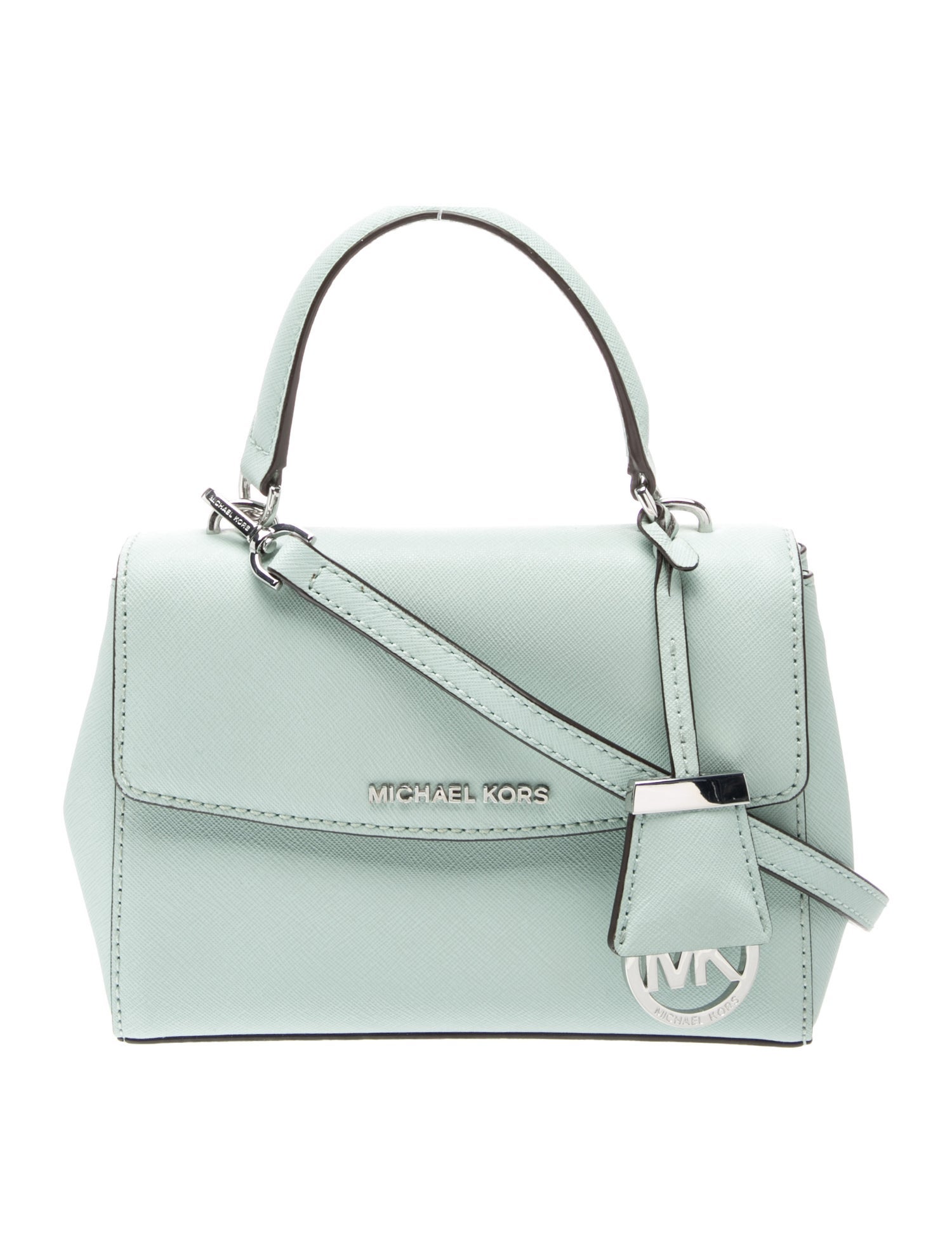 Saffiano Leather Top Handle Bag