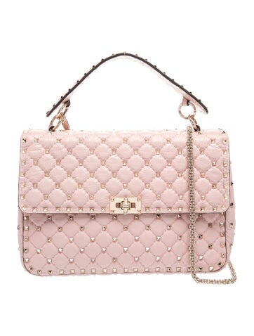 Rockstud Top Handle Bag