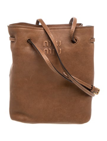 Leather Bucket Bag