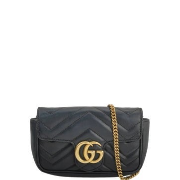 Calfskin Gg Marmont Super Mini